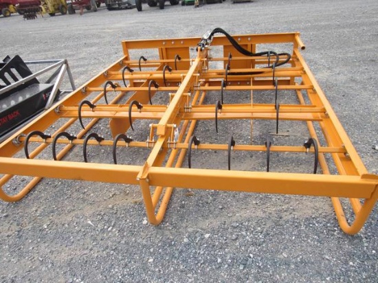 New Landhonor Skid Steer QA Hay Accumulator Grapple
