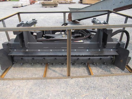 New Landhonor Skid Steer 72" Harley Power Rake Attachement