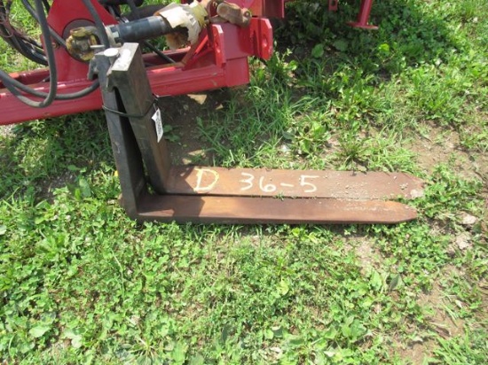 36"x5" Forks