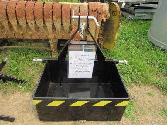 New 3pt Ballast Box
