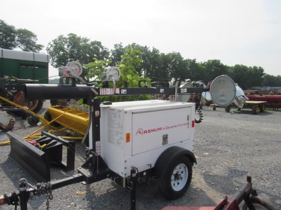 2015 Magnum MLT3060M Light Tower, 2240 Hrs
