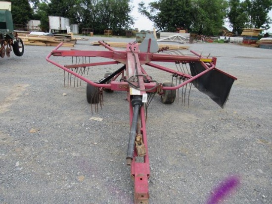 Miller Pro 900 Rotary Rake w/Curtain