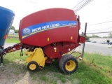 NH 450 Rollbelt Superfeed Net Wrap Round Baler, Monitor in Office