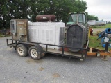 AC 6 Cyl Deisel Generator on trailer
