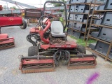 Toro Side Winder Reel Mower w/Kubota Dsl (parts)
