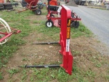 (New) Red Star QA Skidloader Bale Spear