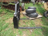 (New) Kivel 3500 lb Pallet Fork Attachment