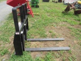 (New) Kivel 4200 lb Pallet Fork Attachment