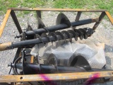 Mower King QA Hyd Auger w/3 bits  (New)