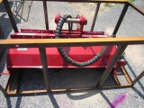 AGROTK Tiller for Excavator (New) (red)