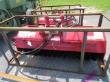 AGROTK Broom for Excavator (New) (red)