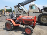 Kubota B1750 4WD Tractor, ROPS, 1826 Hrs