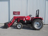 Mahinda 4540 Tractor w/ 2550 2L Loader, 2WD, ROPS 25 hrs