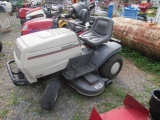 White Riding Lawn Mower