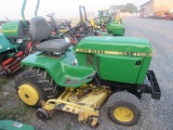 JD 420 Garden Tractor