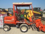 Kubota 2400 Dsl Mower w/ Mower Deck & Plow