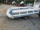 10' Tilt Deck Trailer (no title)