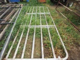 12' Silver Farm Gate