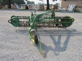 JD 672 Hay Rake w/Dolly Wheel