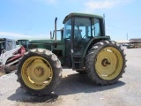 JD 6300 Cab Tractor, 4WD, 7666 Hrs