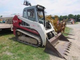 Takeuchi TL140 Enclosed Cab Track Skidloader