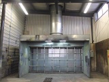 6x14 Global Paint Booth w/ Manual and Controls in Office