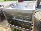 Stainless Steel Pig Feeder w/ Water Nipple Line