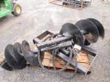 New Wolverine Skid Steer QA  Hydraulic Auger w/12