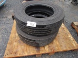 (New) Good Year 245-70R19.5 Truck Tires (pr)