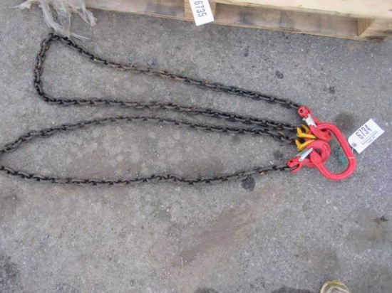 (New) 5/16" G80 Chain Sling - 7'