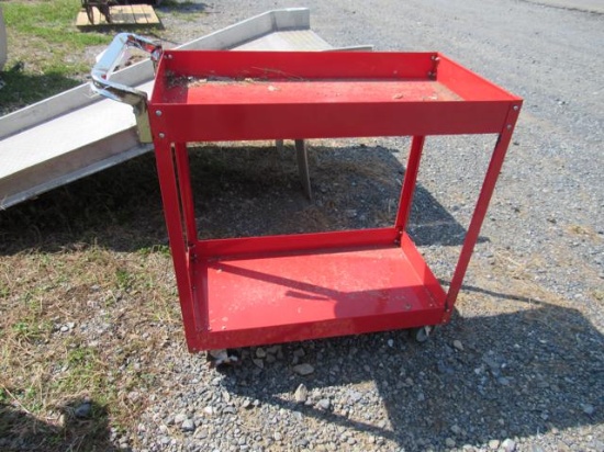 Red Tool Cart
