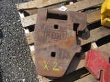 Ford weights (each)