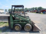 JD 60 Skid Steer Loader, OROPS, Gas