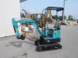 AGROTK Mini Excavator #12 (NEW) gas engine & blade (Teal)