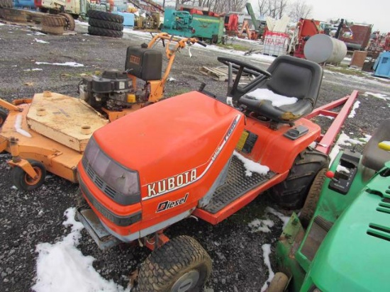 Kubota T1600 HST Dsl Lawn Tractor