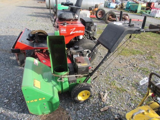 JD TRS24 Snowblower w/ Elec Start