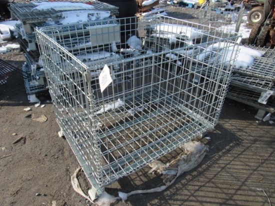 39" x 31"x 28" Steel Shipping Cage