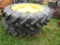 (New) Michelin 13.6 R38 Tires & Rims (pair)