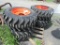 (New) 12-16.5 SKS332 Tires on Wheels for Bobcat
