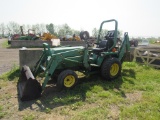 JD 855 TLB, 4WD, Dsl, 705 Hrs