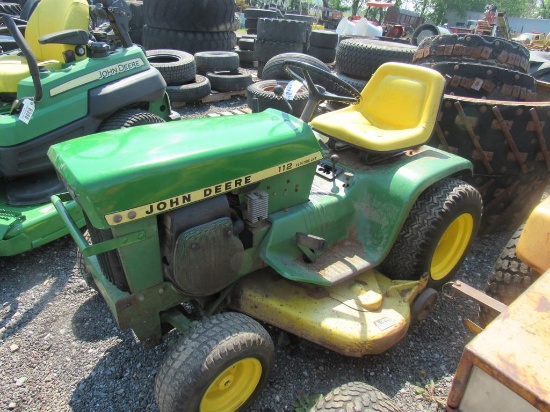 JD 112 Garden Tractor