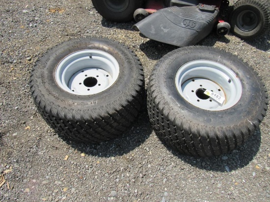 (New) 26 x 12 x 12 Zero Turn Rims & Tires (pair)