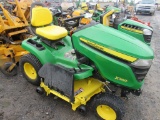 JD X380 L & G Tractor, 509hrs, 48