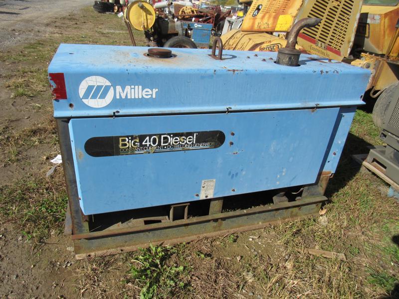 Miller Big 40 Diesel Welder | Proxibid