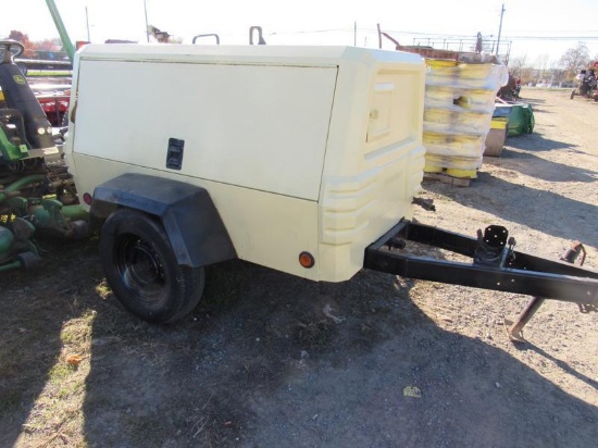 Ingersol Rand Air Compressor w/ JD 4024 Engine,