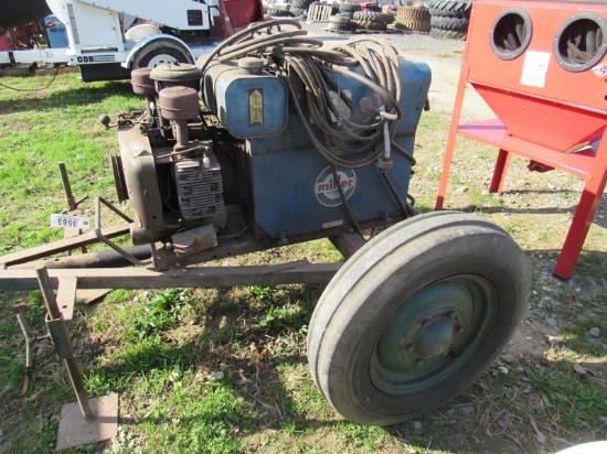 Miller Gas Welder on Cart