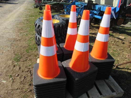 New Safety Traffic Cones 28" High