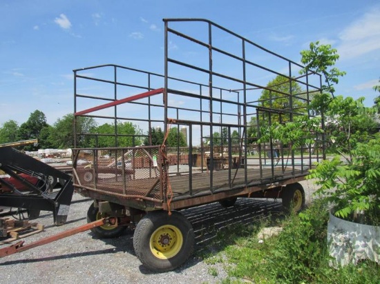 16' Metal Hay Wagon