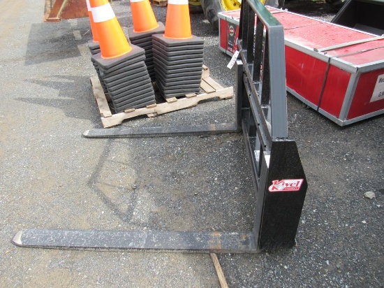 (New) 48" Kivel 3500 lb Pallet Forks