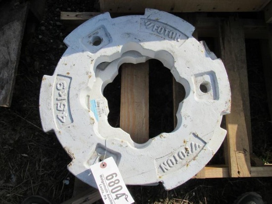 Rear Wheel Weights (pair)